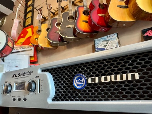 Crown xls2500 amplificateur - xls2500,