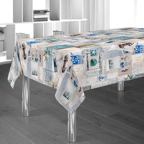 Nappe ronde 1m60 coquillage