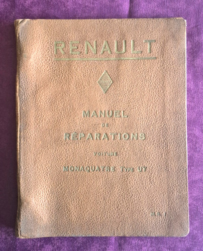 Renault monaquatre type - renault,