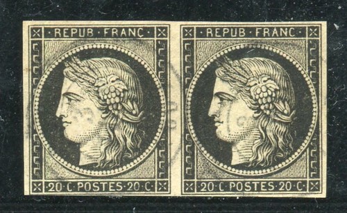 Rare paire cachet - n°,