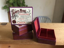 Lot 4 boites anciennes Cachets