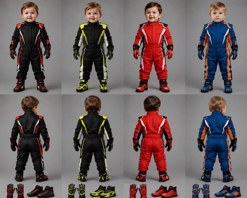 Kid kart racing suit cik - go,