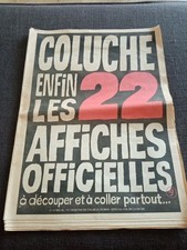 Coluche Enfin les 22 affiches