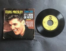 Elvis PRESLEY -   It's now or never  " O sole mio "      -  45 tours 7" EP