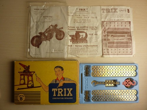 Ancienne boite jeu trix - boite,