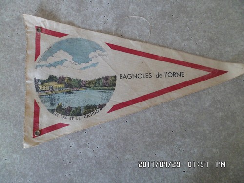 Drapeau fanion ancien - fanion,