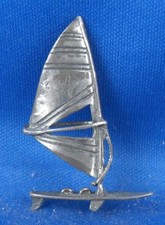 Planche de surf planche à voile planche à voile figurine objet de collection argent 800 