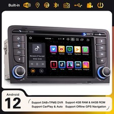 7" DAB+ CarPlay 4+64GB Android