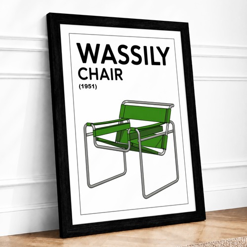 Wassily chair 1951 minimalist - wassily,