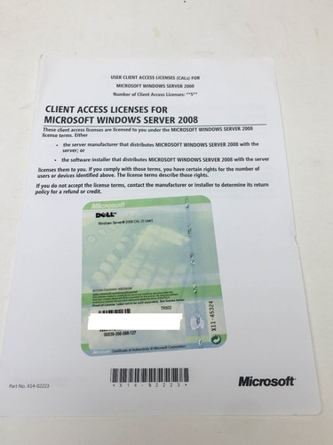 Licence acces clients - acces,