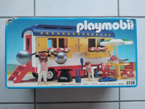 3728 playmobil cirque - cirque, vintage