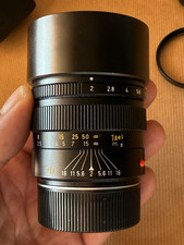 3455865 Leica Summicron-M 90/1:2 Objectif - 90mm  Téléobjectif, Filtre et Étui