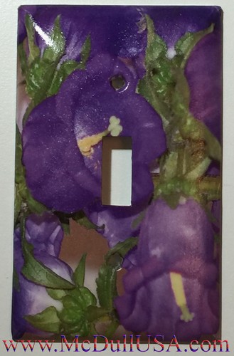 Flash purple flower - flash,