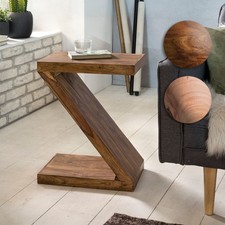 FineBuy Table d'appoint Bois