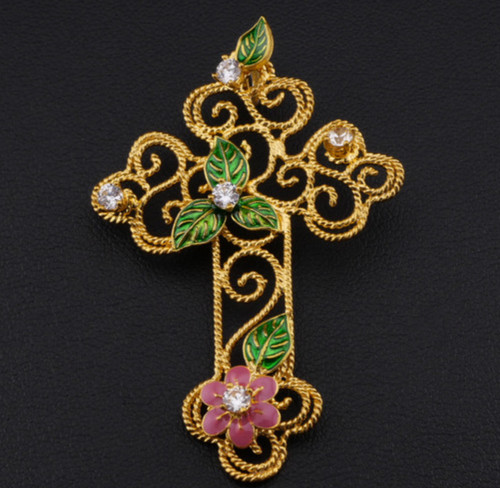 Pendentif croix argent 925 - pendentif,