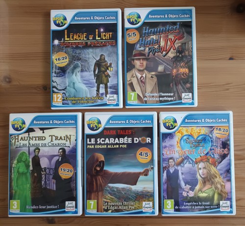 Jeux big fish objets - jeux, pc