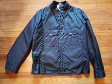 Vintage Blue Conqueror Nylon Police / Security/Military Jacket Men’s Medium -USA