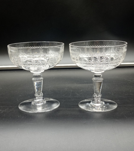 Coupes champagne gravées - coupes,