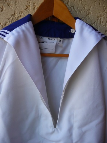 Vareuse chemise blanche - , marine