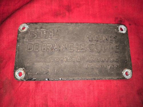 Plaque constructeur matériel - plaque,