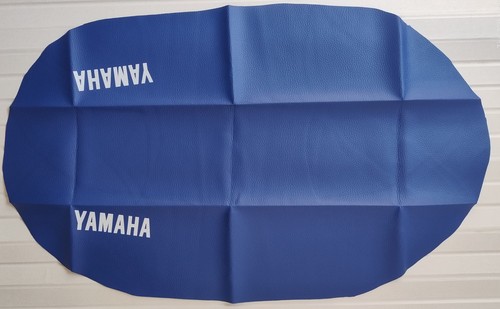 Housse selle bleue - de,