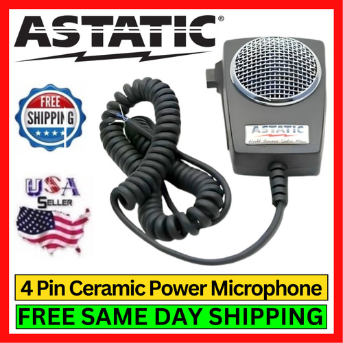 Astatic d104m6b amplified - d104m6b,