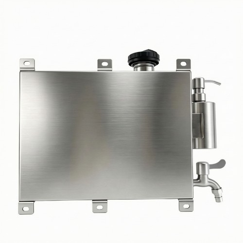 Réservoir lave mains inox - réservoir, lave-mains
