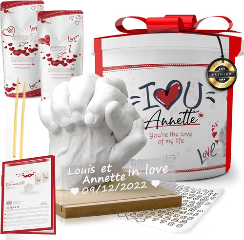 Kit moulage main couple - kit, 3d