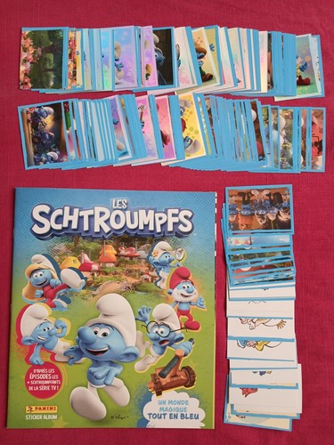 Album panini les - les, schtroumpfs