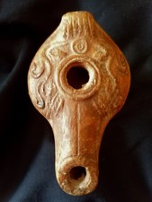 lampe à huile romaine / lampe