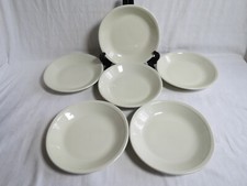 6 assiettes creuses,couleur