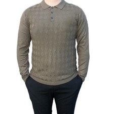 Pull / polo maille losange