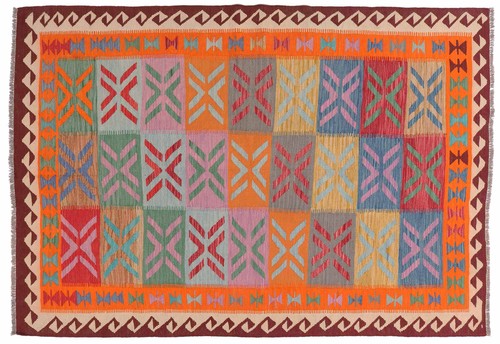 Tapis afghan maimana kelim - maimana,