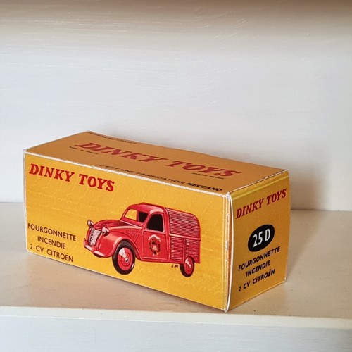 Dinky toys boite vide repro - vide,