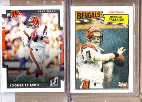 Boomer esiason card lot - boomer,