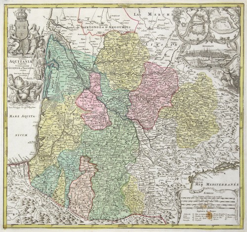 Guyenne gascogne carte - guyenne,