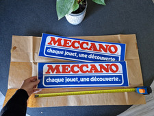 MECCANO 2 GRANDS AUTOCOLLANTS