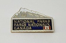 National Parks Parcs Nationaux Canada 1988 Calgary Olympic Banff Lapel Pin (P65)