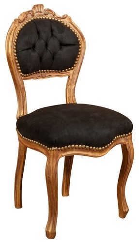 Chaise poltroncina style louis - chaise,