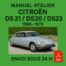 Manuel Atelier Citroën DS 21