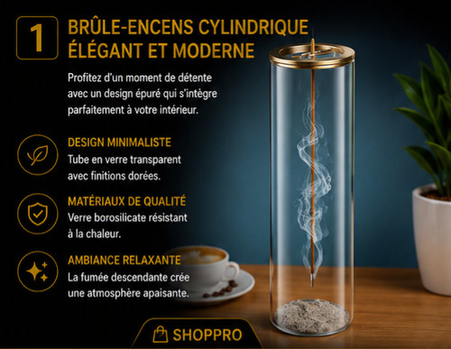 Brûleur encens vertical - d'encens,