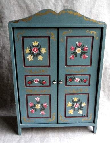 Armoire poupée bois - armoire, en