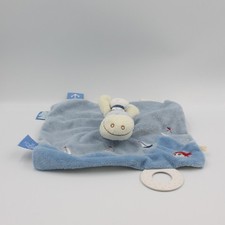 Doudou plat Ane Paco marin