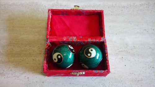 Deux boules chinoises - boules, de