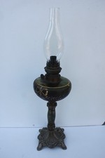lampe a petrole art nouveau
