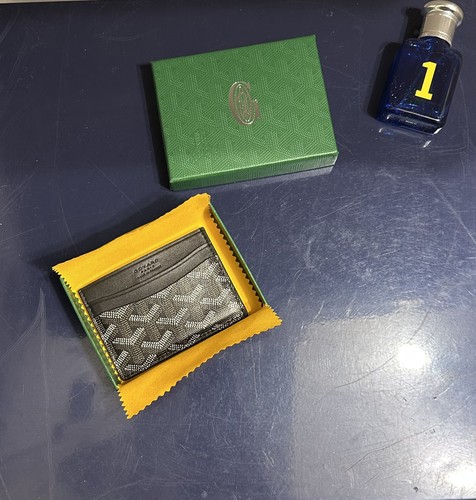 Porte carte goyard noir - carte,
