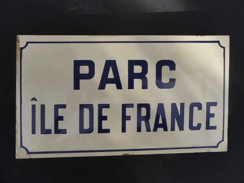 Ancienne plaque emaillee rue - ancienne,