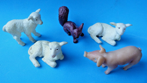 Figurines anciennes pvc - anciennes,