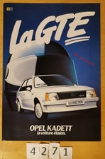 OPEL KADETT GTE Prospectus Fr