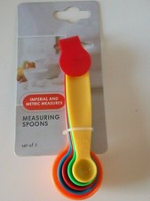 5 X Cuillère Mesure Plastique
